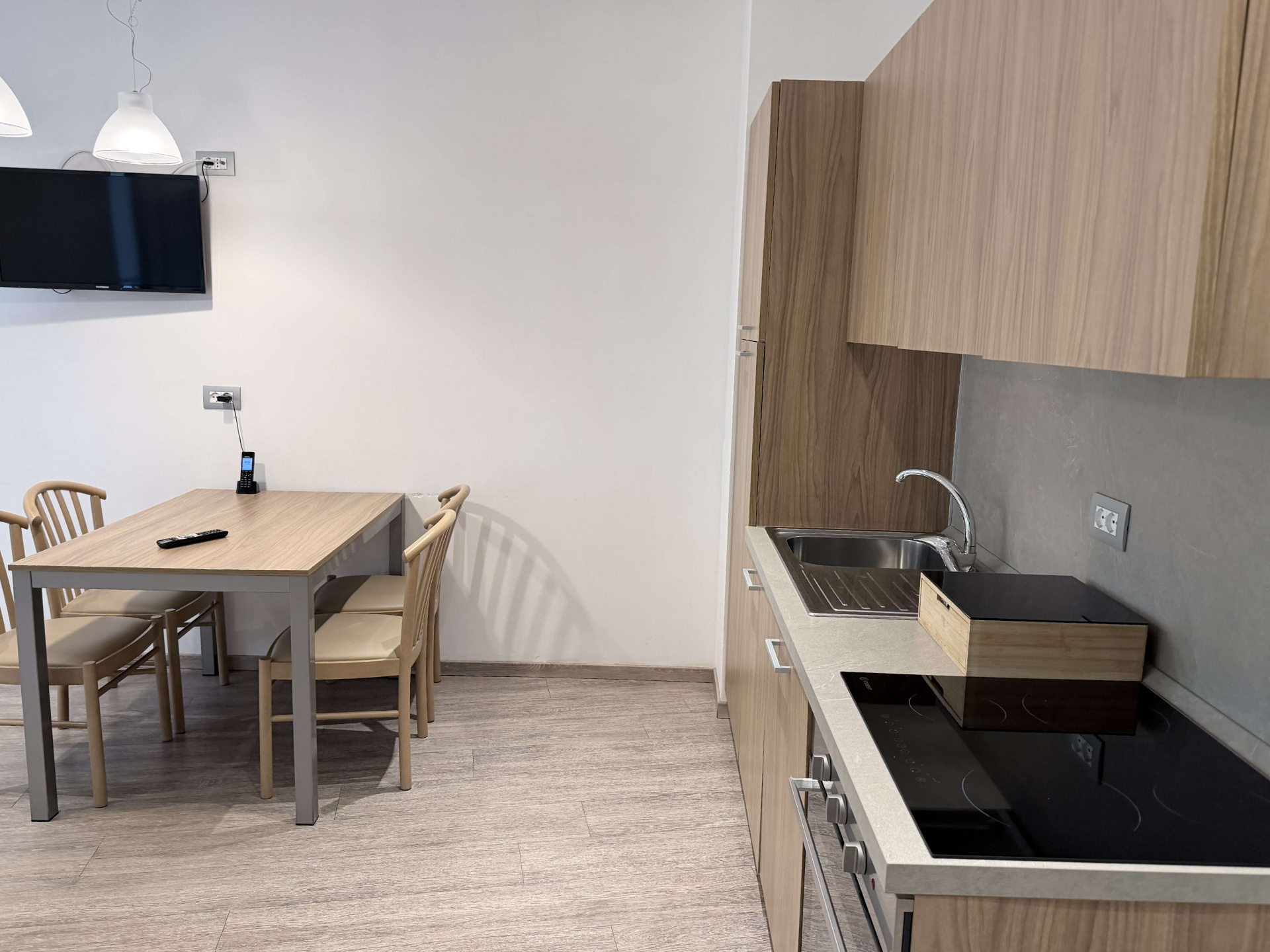 Badezimmer des Appartements