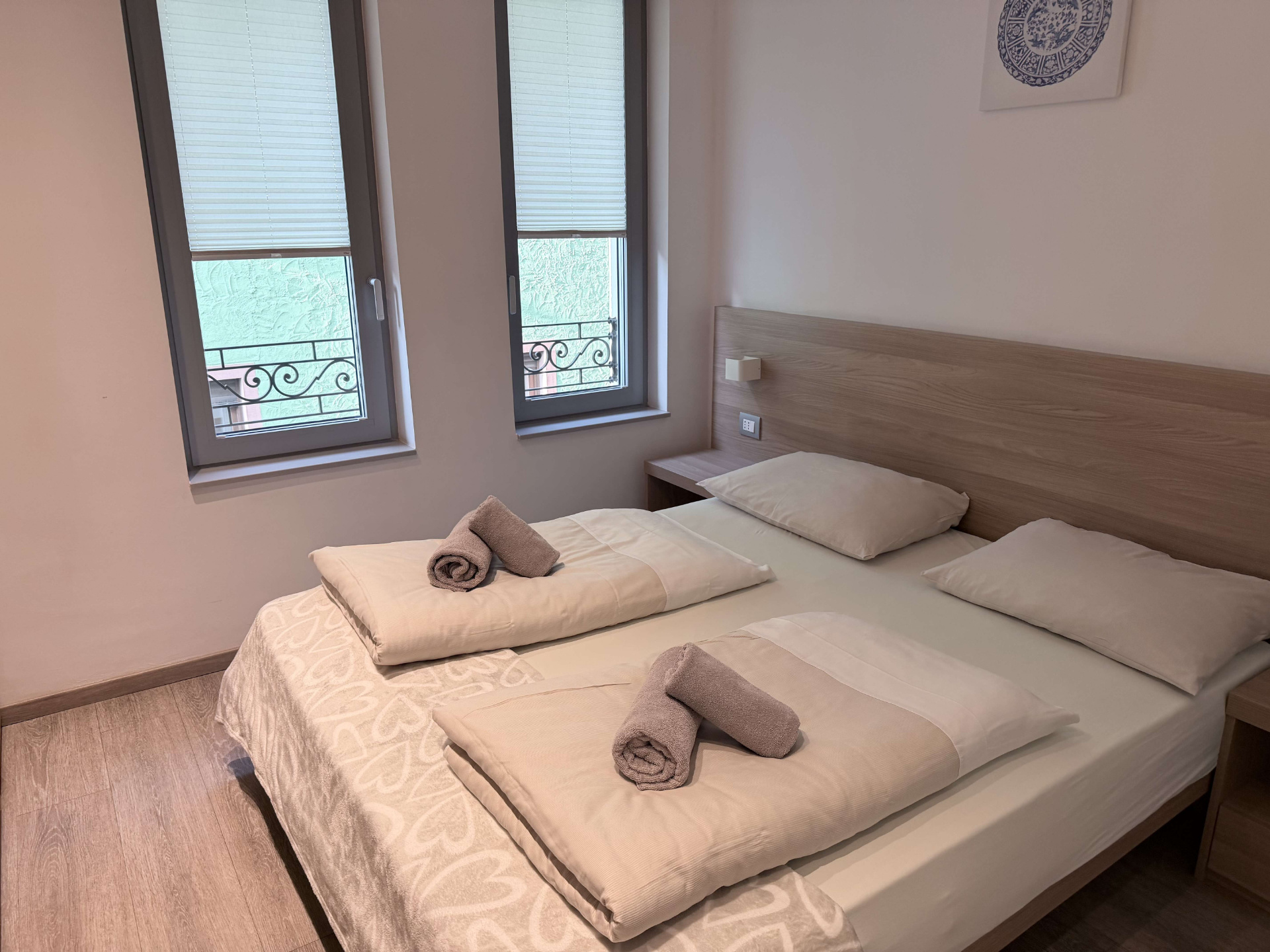 Appartement mit zwei Schlafzimmern, Doppelbettzimmer